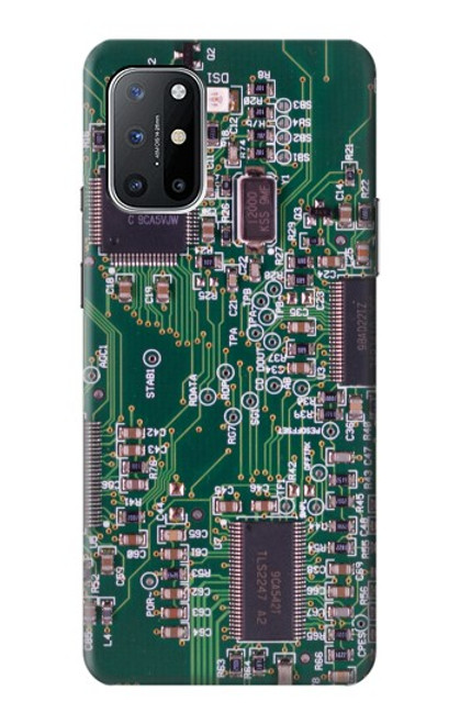 W3519 Electronics Circuit Board Graphic Hard Case and Leather Flip Case For OnePlus 8T