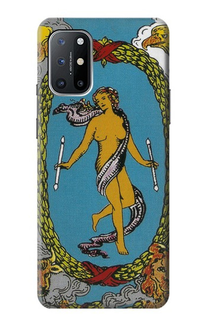 W3746 Tarot Card The World Hard Case and Leather Flip Case For OnePlus 8T