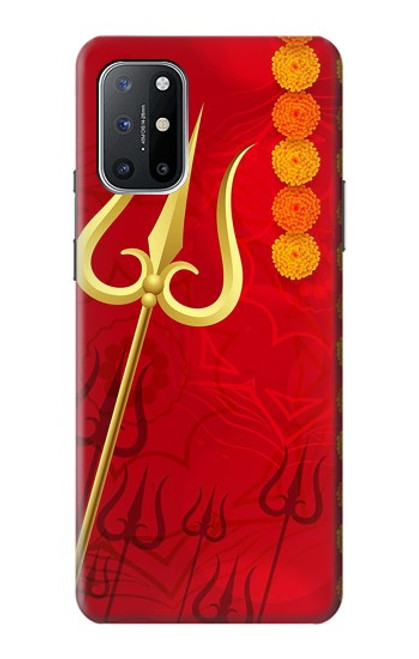 W3788 Shiv Trishul Hard Case and Leather Flip Case For OnePlus 8T