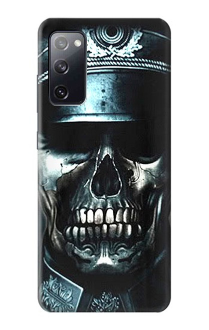 W0754 Skull Soldier Zombie Hard Case and Leather Flip Case For Samsung Galaxy S20 FE