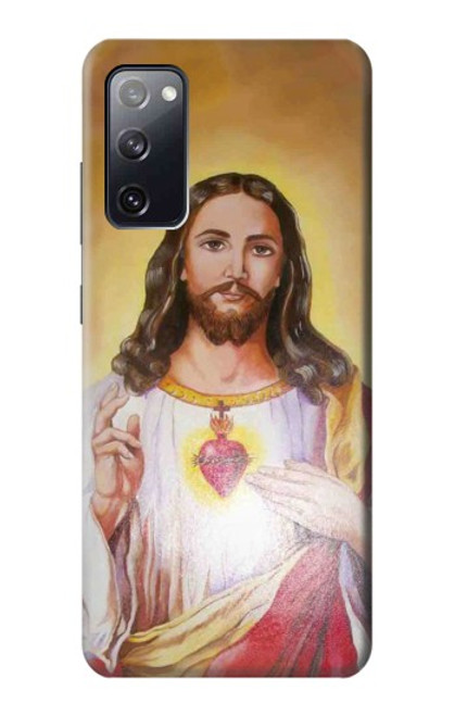 W0798 Jesus Hard Case and Leather Flip Case For Samsung Galaxy S20 FE