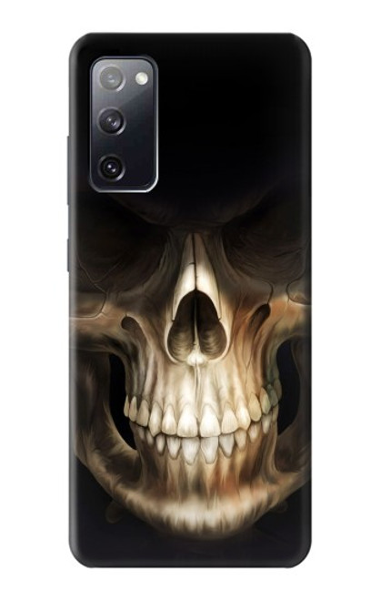 W1107 Skull Face Grim Reaper Hard Case and Leather Flip Case For Samsung Galaxy S20 FE