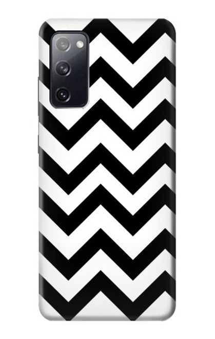 W1613 Chevron Zigzag Hard Case and Leather Flip Case For Samsung Galaxy S20 FE