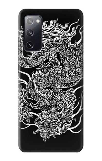 W1943 Dragon Tattoo Hard Case and Leather Flip Case For Samsung Galaxy S20 FE