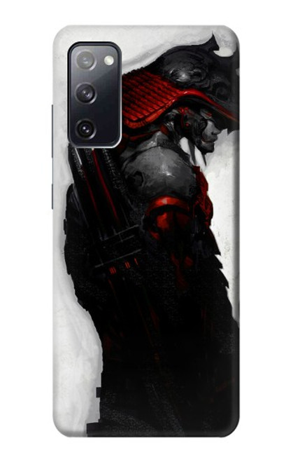 W2111 Dark Samurai Hard Case and Leather Flip Case For Samsung Galaxy S20 FE