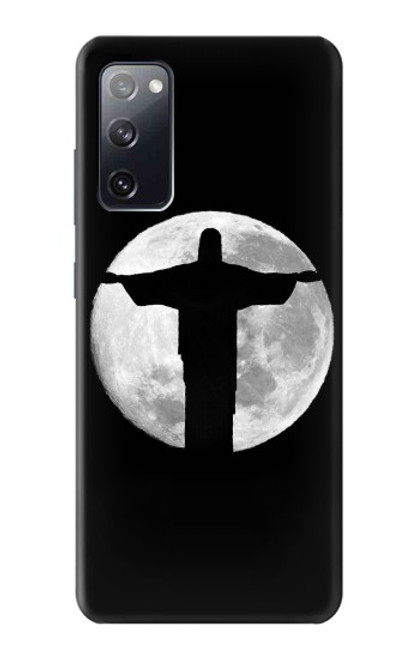 W2511 Jesus Statue Christ Rio de Janeiro Hard Case and Leather Flip Case For Samsung Galaxy S20 FE