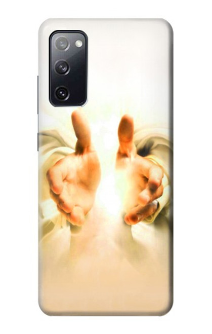 W2546 Hand of God Heaven Hard Case and Leather Flip Case For Samsung Galaxy S20 FE