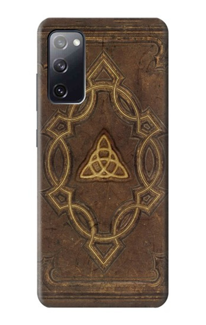 W3219 Spell Book Cover Hard Case and Leather Flip Case For Samsung Galaxy S20 FE