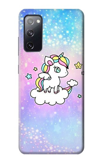 W3256 Cute Unicorn Cartoon Hard Case and Leather Flip Case For Samsung Galaxy S20 FE