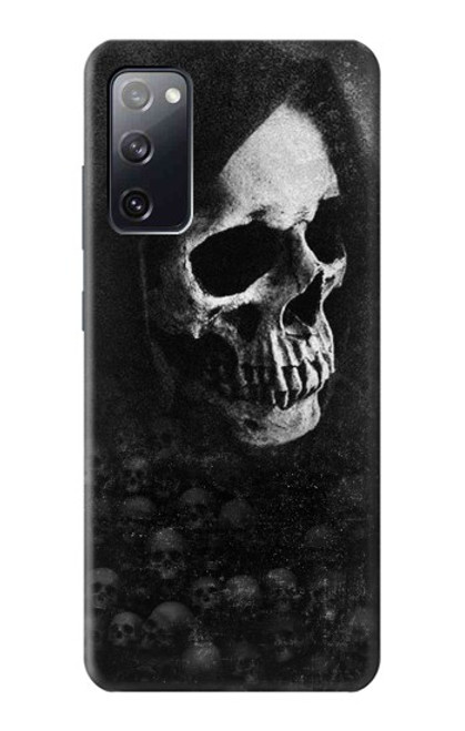 W3333 Death Skull Grim Reaper Hard Case and Leather Flip Case For Samsung Galaxy S20 FE