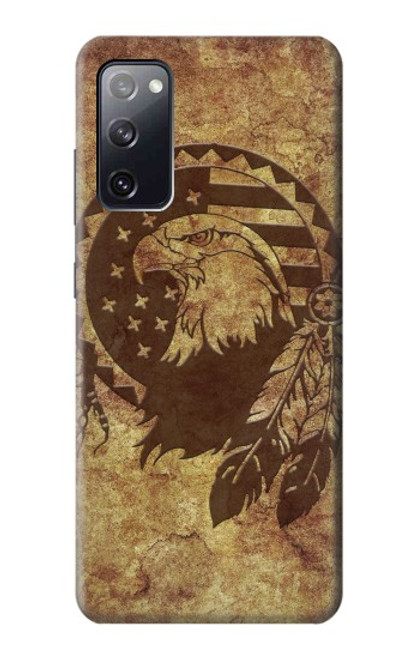 W3378 Native American Hard Case and Leather Flip Case For Samsung Galaxy S20 FE