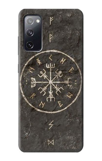 W3413 Norse Ancient Viking Symbol Hard Case and Leather Flip Case For Samsung Galaxy S20 FE