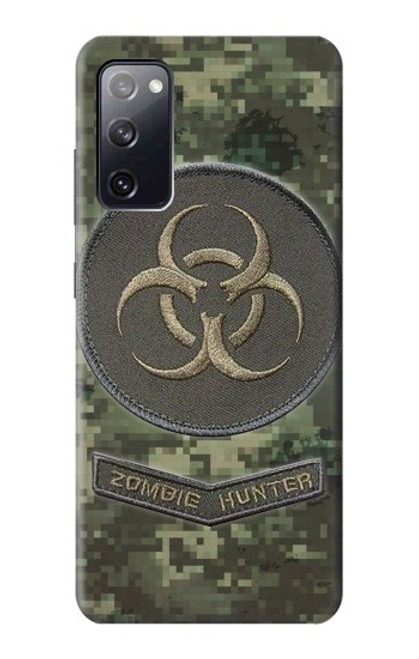 W3468 Biohazard Zombie Hunter Graphic Hard Case and Leather Flip Case For Samsung Galaxy S20 FE