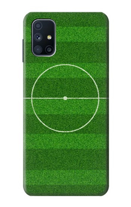 W2322 Football Soccer Field Hard Case and Leather Flip Case For Samsung Galaxy M51