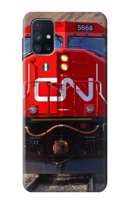 W2774 Train Canadian National Railway Hard Case and Leather Flip Case For Samsung Galaxy M51