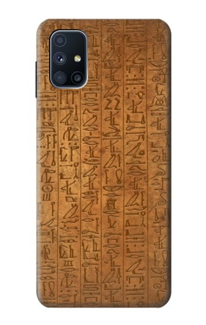 W2805 Egyptian Hierogylphics Papyrus of Ani Hard Case and Leather Flip Case For Samsung Galaxy M51