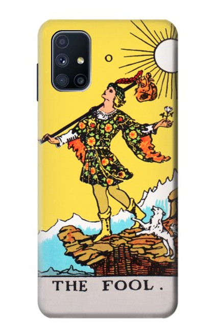 W2810 Tarot Card The Fool Hard Case and Leather Flip Case For Samsung Galaxy M51