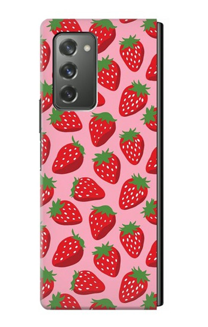 W3719 Strawberry Pattern Hard Case For Samsung Galaxy Z Fold2 5G