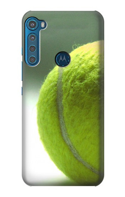 W0924 Tennis Ball Hard Case and Leather Flip Case For Motorola One Fusion+