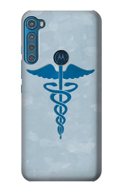 W2815 Medical Symbol Hard Case and Leather Flip Case For Motorola One Fusion+