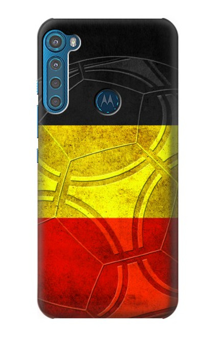 W2965 Belgium Football Soccer Hard Case and Leather Flip Case For Motorola One Fusion+