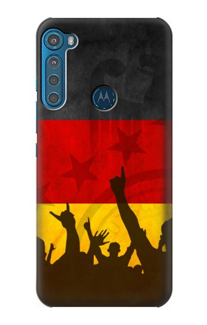 W2966 Germany Football Soccer Hard Case and Leather Flip Case For Motorola One Fusion+