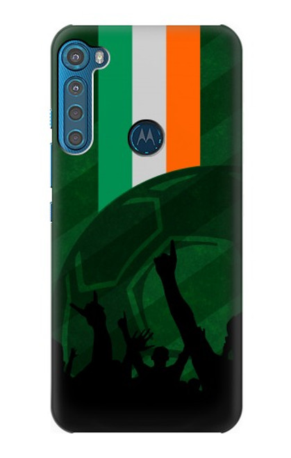 W3002 Ireland Football Soccer Hard Case and Leather Flip Case For Motorola One Fusion+