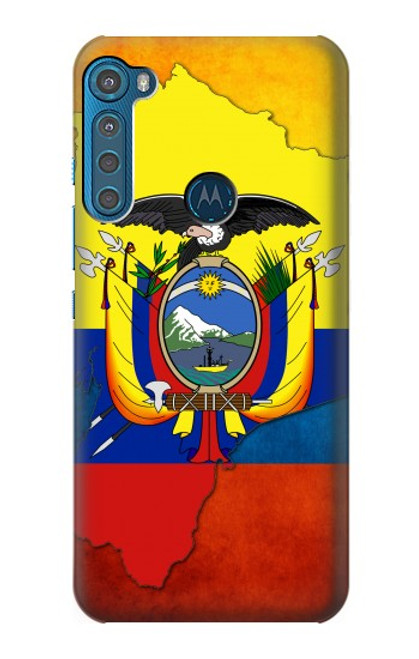 W3020 Ecuador Flag Hard Case and Leather Flip Case For Motorola One Fusion+