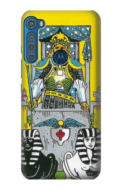 W3739 Tarot Card The Chariot Hard Case and Leather Flip Case For Motorola One Fusion+