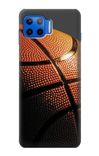 W0980 Basketball Sport Hard Case and Leather Flip Case For Motorola Moto G 5G Plus