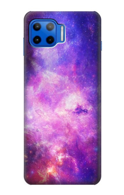 W2207 Milky Way Galaxy Hard Case and Leather Flip Case For Motorola Moto G 5G Plus