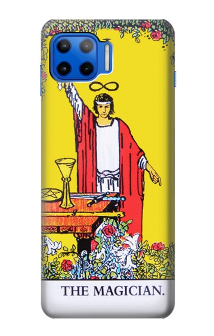 W2806 Tarot Card The Magician Hard Case and Leather Flip Case For Motorola Moto G 5G Plus