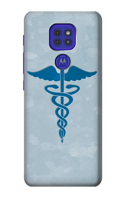 W2815 Medical Symbol Hard Case and Leather Flip Case For Motorola Moto G9 Play
