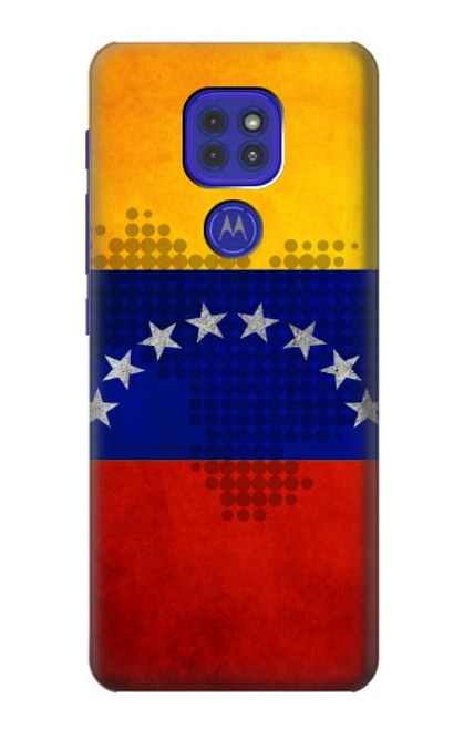 W2974 Venezuela Football Soccer Hard Case and Leather Flip Case For Motorola Moto G9 Play