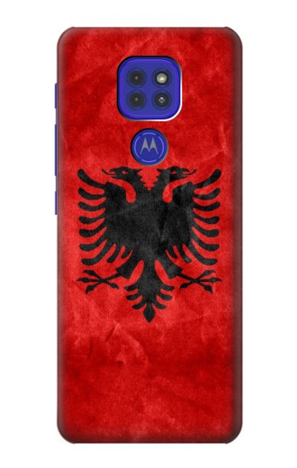 W2982 Albania Football Soccer Hard Case and Leather Flip Case For Motorola Moto G9 Play