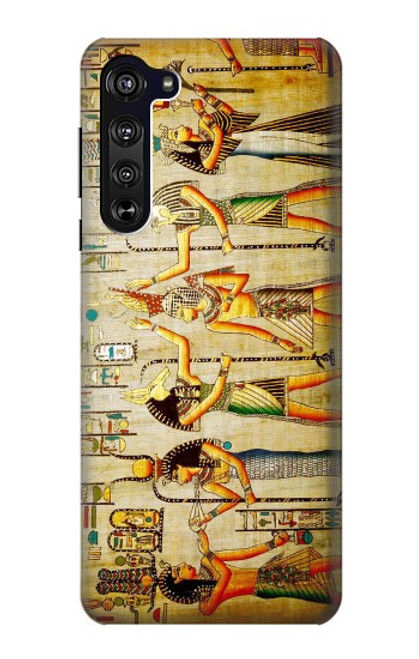 W0272 Egypt Wall Art Hard Case and Leather Flip Case For Motorola Edge