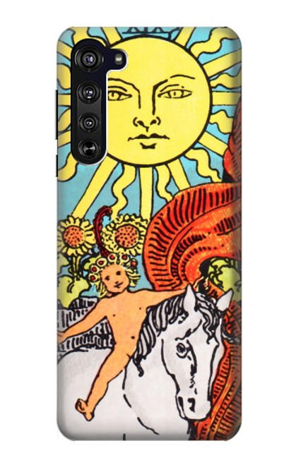 W0565 Tarot Sun Hard Case and Leather Flip Case For Motorola Edge