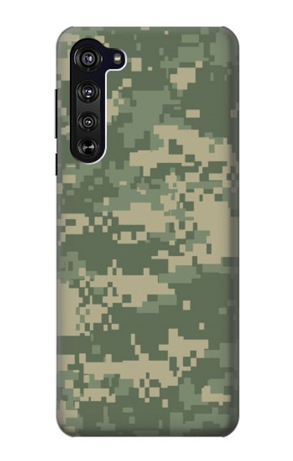 W2173 Digital Camo Camouflage Graphic Printed Hard Case and Leather Flip Case For Motorola Edge