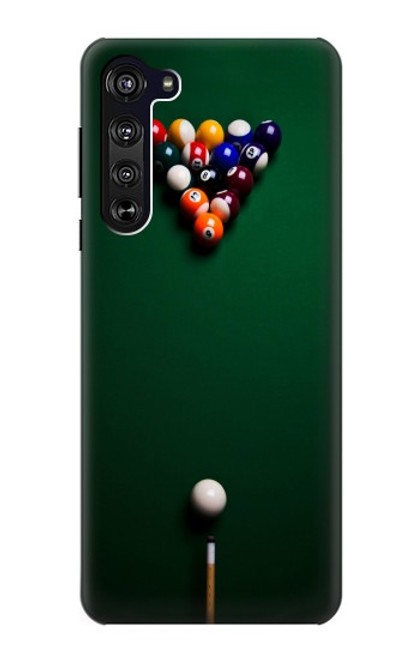 W2239 Billiard Pool Hard Case and Leather Flip Case For Motorola Edge