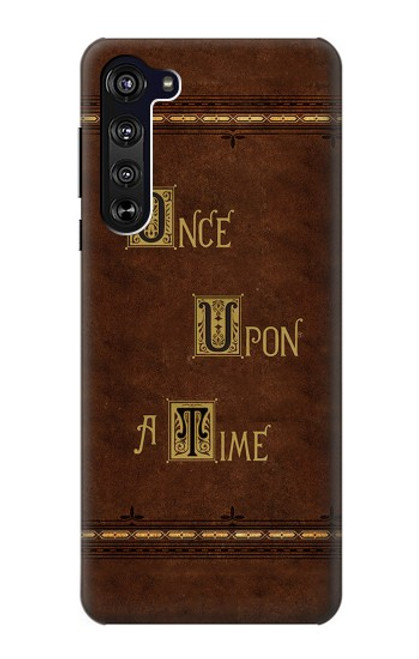 W2643 Once Upon A Time Book Hard Case and Leather Flip Case For Motorola Edge