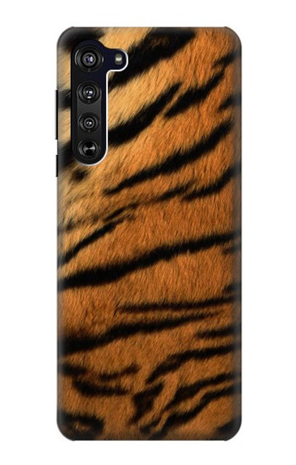 W2962 Tiger Stripes Graphic Printed Hard Case and Leather Flip Case For Motorola Edge