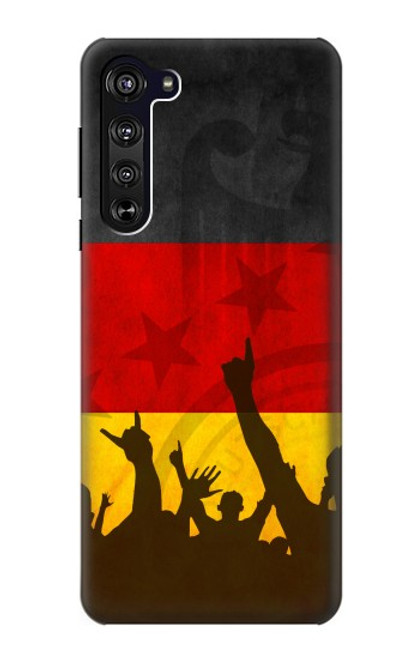 W2966 Germany Football Soccer Hard Case and Leather Flip Case For Motorola Edge