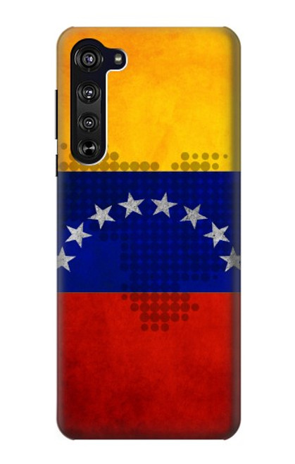 W2974 Venezuela Football Soccer Hard Case and Leather Flip Case For Motorola Edge