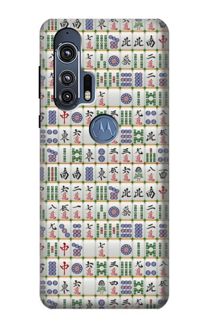 W1051 Mahjong Hard Case and Leather Flip Case For Motorola Edge+