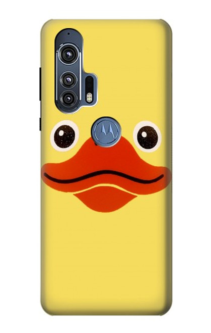 W1922 Duck Face Hard Case and Leather Flip Case For Motorola Edge+