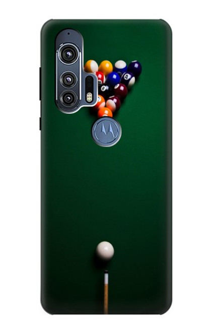 W2239 Billiard Pool Hard Case and Leather Flip Case For Motorola Edge+