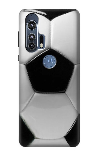 W2964 Football Soccer Ball Hard Case and Leather Flip Case For Motorola Edge+