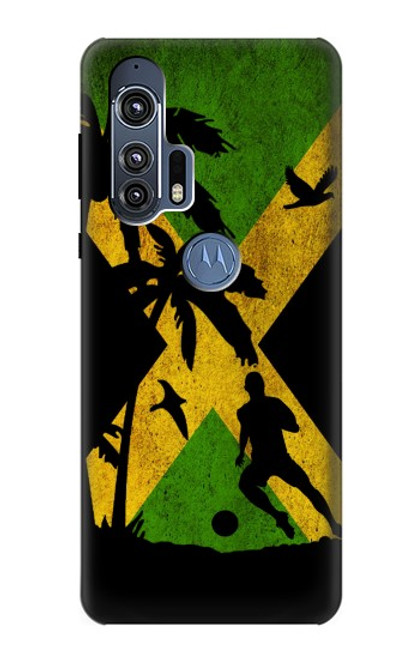 W2975 Jamaica Football Soccer Hard Case and Leather Flip Case For Motorola Edge+