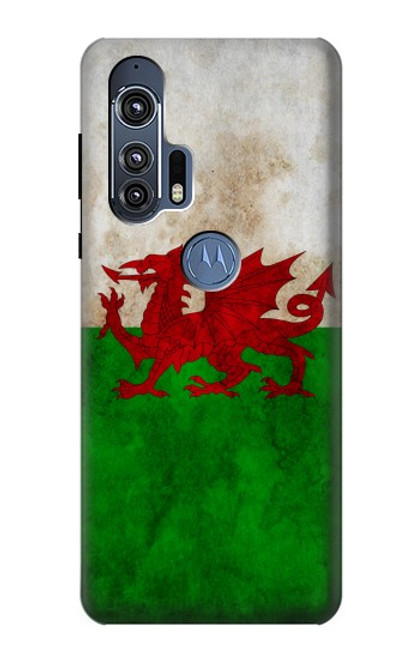 W2976 Wales Football Soccer Flag Hard Case and Leather Flip Case For Motorola Edge+