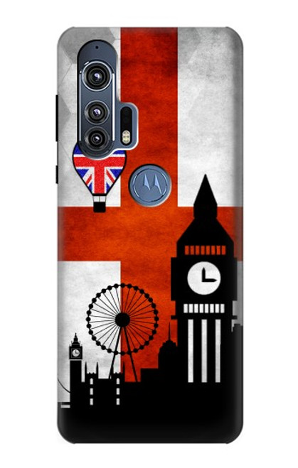 W2979 England Football Soccer Hard Case and Leather Flip Case For Motorola Edge+